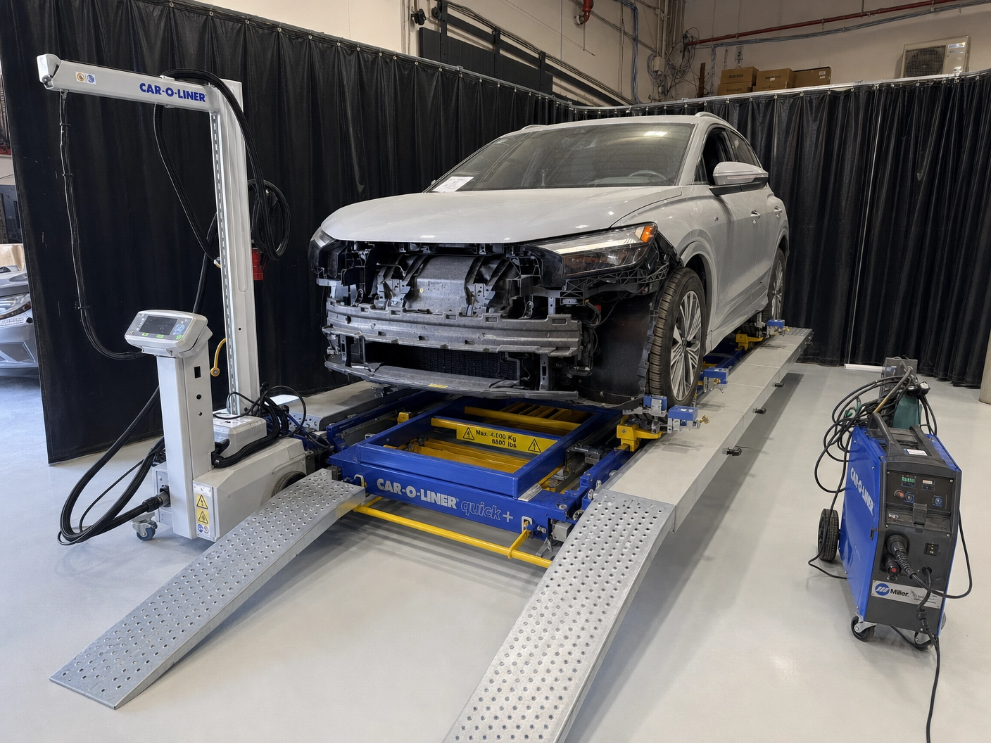 Ferreira Collision & Glass — Car-O-Liner frame straightening system
